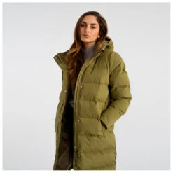 Women's Hooded Puffer Coat - Coat 11 Women's Hooded Puffer Coat - Coat -Outdoor Gear Series Store selfhood womens hooded puffer coat coat detail 4