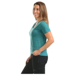 Stoic Women's Merino150 HeladagenSt. T-Shirt - Merino Shirt 12 Stoic Women's Merino150 HeladagenSt. T-Shirt - Merino Shirt -Outdoor Gear Series Store stoic womens merino150 heladagenst t shirt merino shirt detail 11